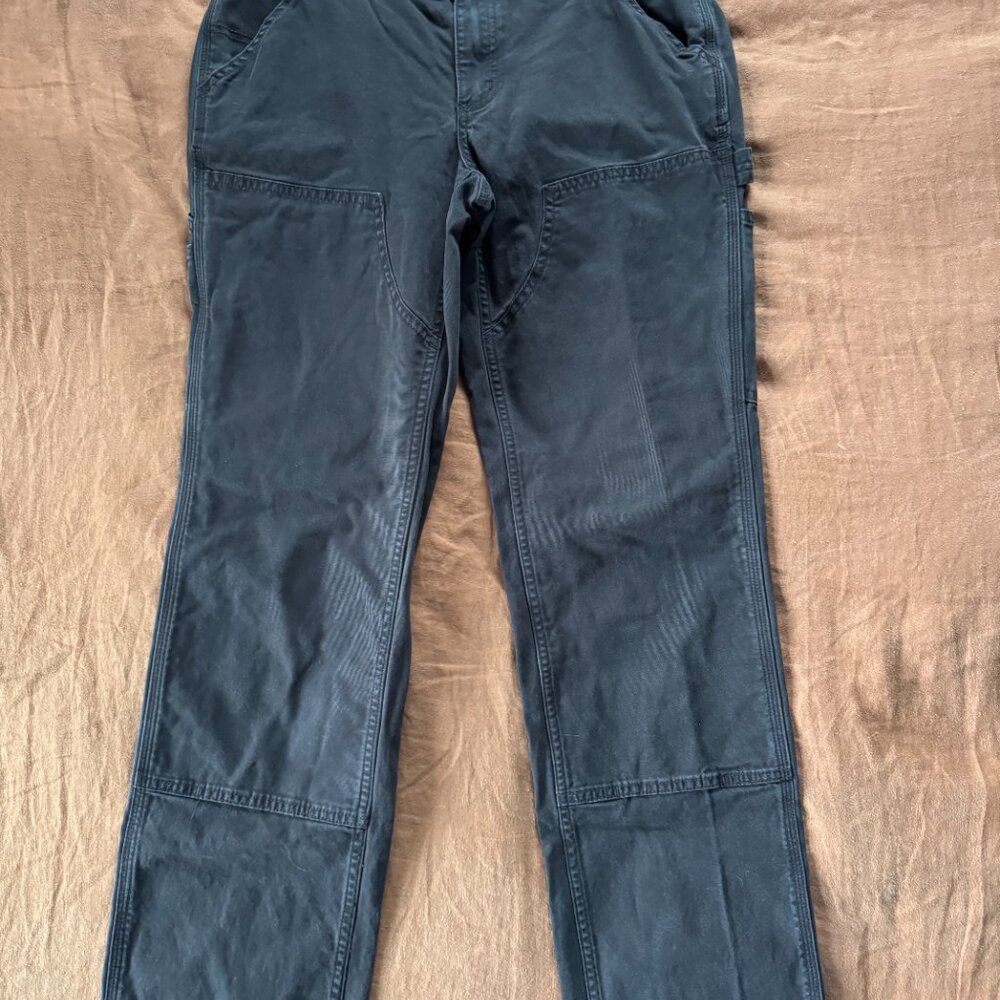 Carhartt Rugged Flex Loose Fit Canvas Double Front Work Pants - 8 Tall